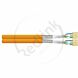 Datwyler, Datakabel Cat7/F, S/FTP 1000Mhz, 7002, Dca-s2.d1.a1, 2x4P, LSOH oranje (AWG23)