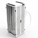 Minkels, Serverkast 42HE, B800xD800xH2000, 80% Perf, Dubbele deur voor achter, RAL9003, ex.Zijwand