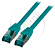 Redlink, Patchkabel S/FTP, AWG27, Cat6A, 500Mhz, LSOH, groen, 25m
