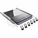PATCHBOX Plus+ Frame, incl. 24 cassettes, Cat6/E, STP Violet, 1.7m