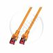 Redlink, Patchkabel S/FTP, AWG27, Cat6, OD6.2mm, LSOH, oranje, 1.5m