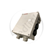 Combibox, IP44, 2x WCD+stofkap, 2x IP67 Data (excl. KS-T keystones), klemmenstroken, 2x M40 wartel