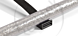 Kabelfix Groot incl. klittenband 300x30mm, Klembereik 20-100mm, montagegat M6