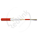 Datwyler, FO kabel, OS2, 6v(1x6), Safety E30, U-DQ(ZN)BH, E9, G652.D, ZGGFR, Rood