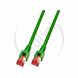 Redlink, Patchkabel S/FTP, AWG27, Cat6, OD6.2mm, LSOH, groen, 3m
