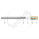 Datwyler, Flexkabel Cat7/F, S/FTP 600Mhz, 7702, FR/PVC grijs (AWG26)