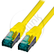 Redlink, Patchkabel S/FTP, AWG27, Cat6A, 500Mhz, LSOH, geel, 7.5m