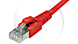 Datwyler, Patchkabel S/FTP Cat6A, flex, LSOH, rood, 7m