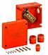 WKE 304 RK, Functiebehoud verbindingsdoos, L160 x B160 x H110mm, oranje