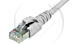 Datwyler, Patchkabel S/FTP Cat6A, flex, LSOH, grijs, 0.5m