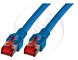 Redlink, Patchkabel S/FTP, AWG27, Cat6, OD6.2mm, LSOH, blauw, 1m