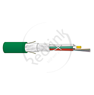 Datwyler, FO kabel, OM3, 48v(4x12)Universeel, wbGGFR/U-DQ(ZN)BH, Eca, Groen