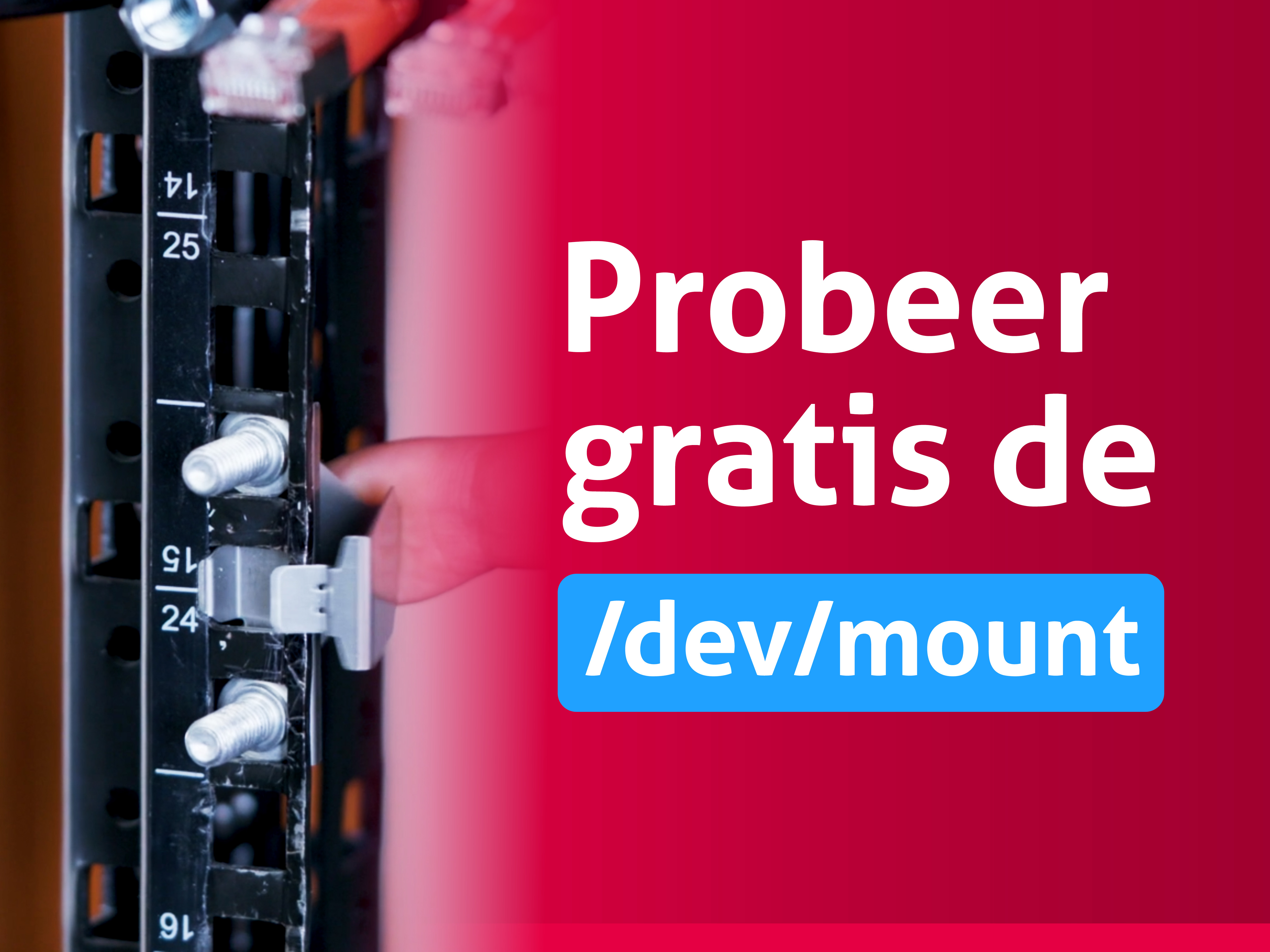 Probeer gratis de PATCHBOX /dev/mount