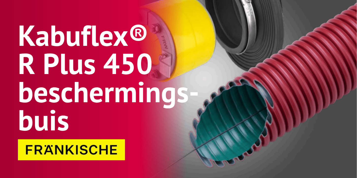 Fränkische Kabuflex® R Plus 450 CO2ntrol: kabelbeschermingsbuis voor ondergrondse infrastructuur