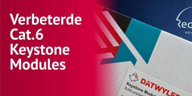 Verbeterde Cat.6 Keystone Modules van Datwyler